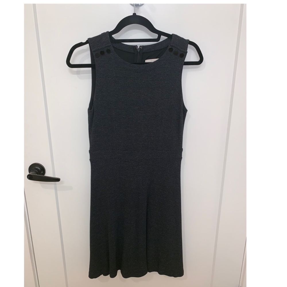 LOFT Dark Gray Dress Size 4